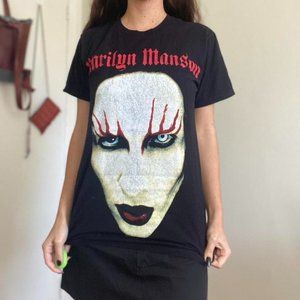 marilyn manson tshirt